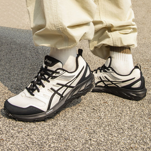 ASICSTIGER情侣耐磨抓地越野跑鞋