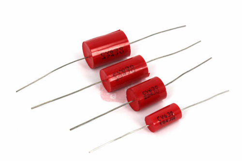 红色发烧薄膜耦合轴向电容630V104 224 334 474 0.22uf 0.33uf 5%