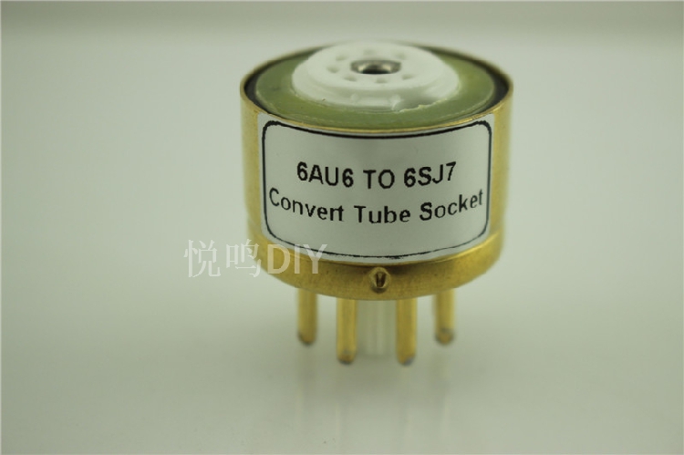 6AU6转6SJ7电子管转换座