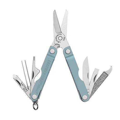Leatherman 莱泽曼工具钳Micra魅力功能钥匙扣迷你弹簧式剪刀工具