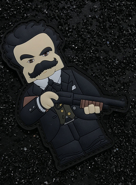 德国Tacopsgear Altered Carbon Mr. Poe AI喷子大叔士气章魔术贴