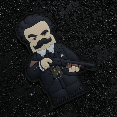 德国Tacopsgear Altered Carbon Mr. Poe AI喷子大叔士气章魔术贴