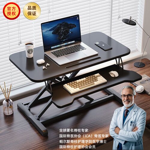 进口纯实木站立式升降桌面工作台