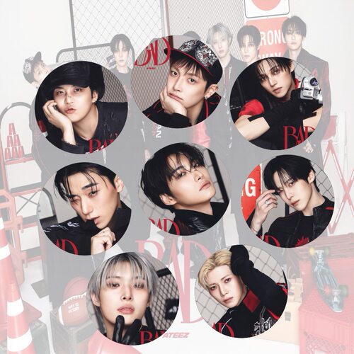 ATEEZ 2026新款专辑应媛 马口铁徽章 吧唧韩星周边礼品