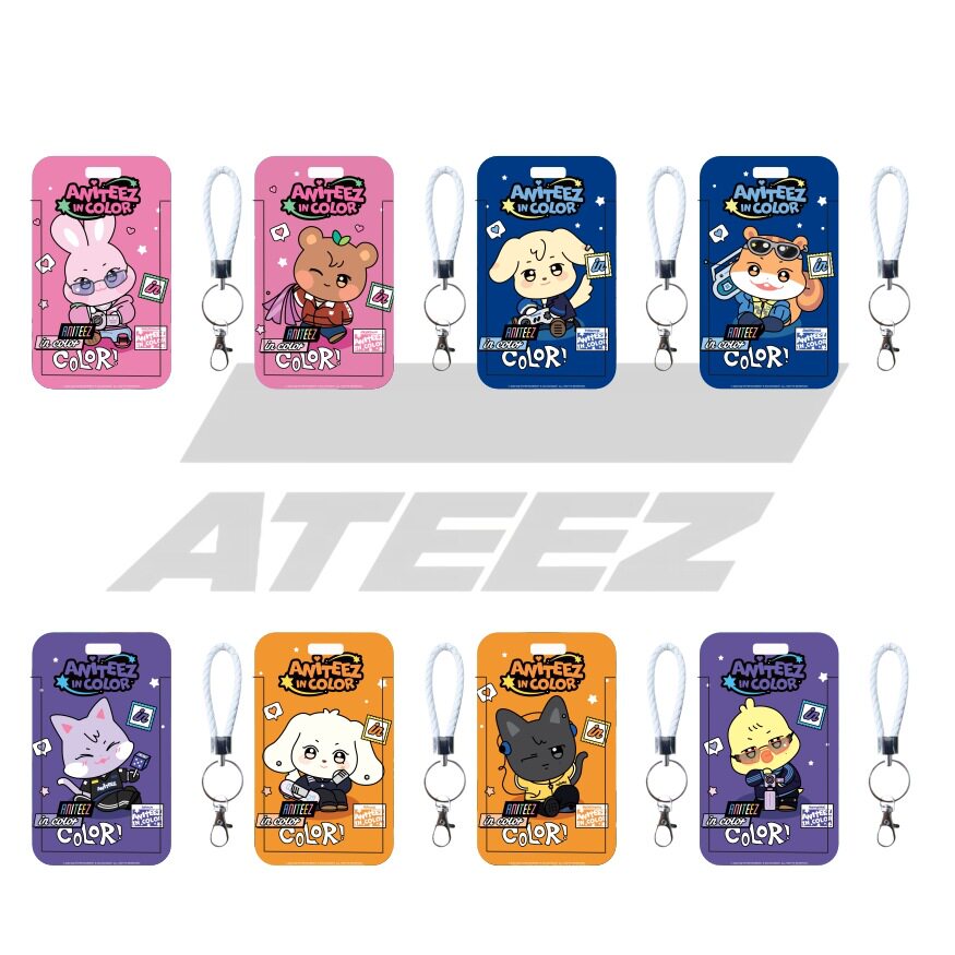 ATEEZ 2026 学园卡套校园卡学生校牌公交卡工作证饭卡保护套图片