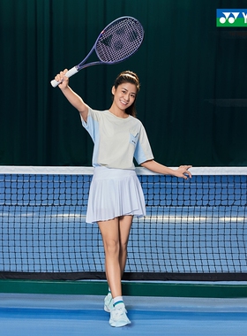 YONEX尤尼克斯羽毛球服网球女生运动短裙百褶裙高颜值2202925TCR