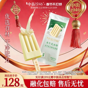 中街1946冰淇淋水牛乳雪糕牛奶冰棍冰激凌囤货装