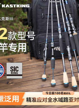 卡斯丁斯巴达3路亚竿微物黑坑雷强专业竿远投泛用直枪柄富士导环