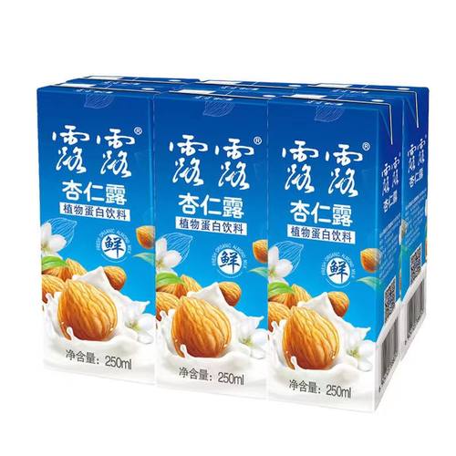 露露杏仁露6盒营养早餐