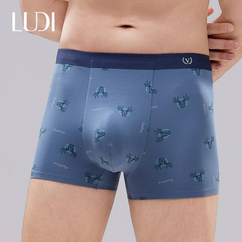 弹性大码男士内裤中腰内裤