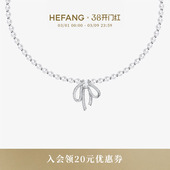HEFANG何方伊丽莎白项链蝴蝶优雅气质高级饰品生日礼物