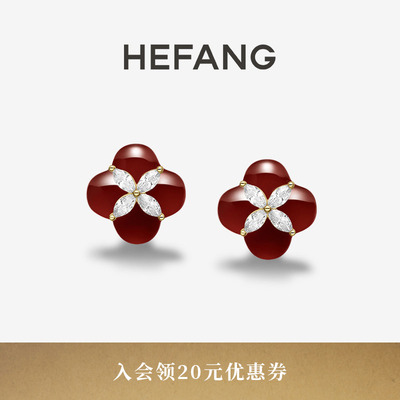 HEFANG何方珠宝柿柿如意耳环