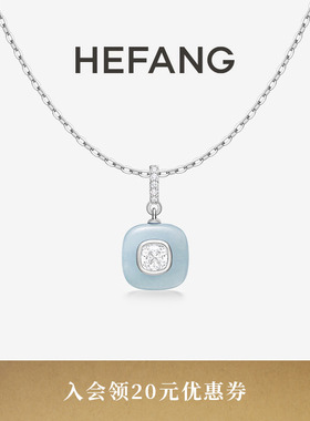 HEFANG何方珠宝半宝方糖项链