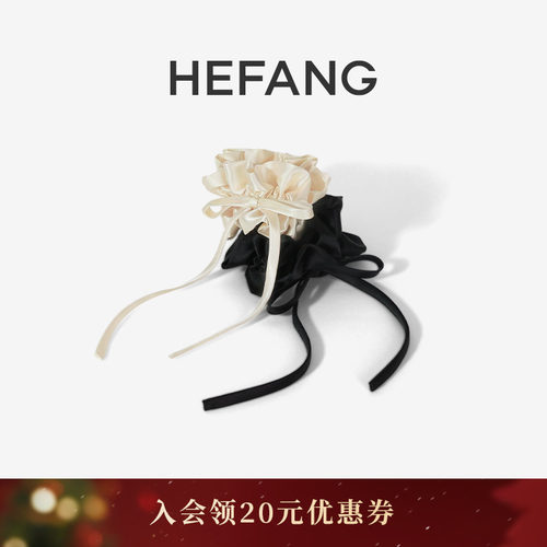 HEFANG何方珠宝芭蕾蝴蝶结发圈