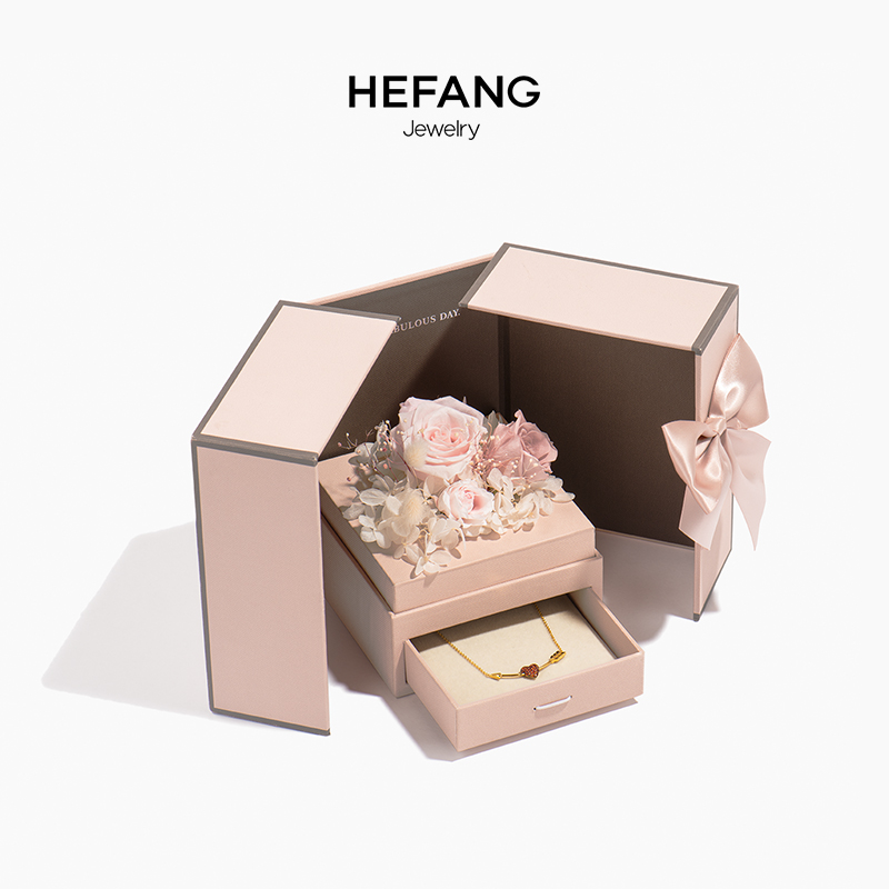 HEFANG Jewelry/ºÎ·½Ö鱦Ð͝ÇéÊ«ÀñºÐ ´¿ÒøÆßϦÇéÂÂÀñÎïËÍÅ®ÓÑ