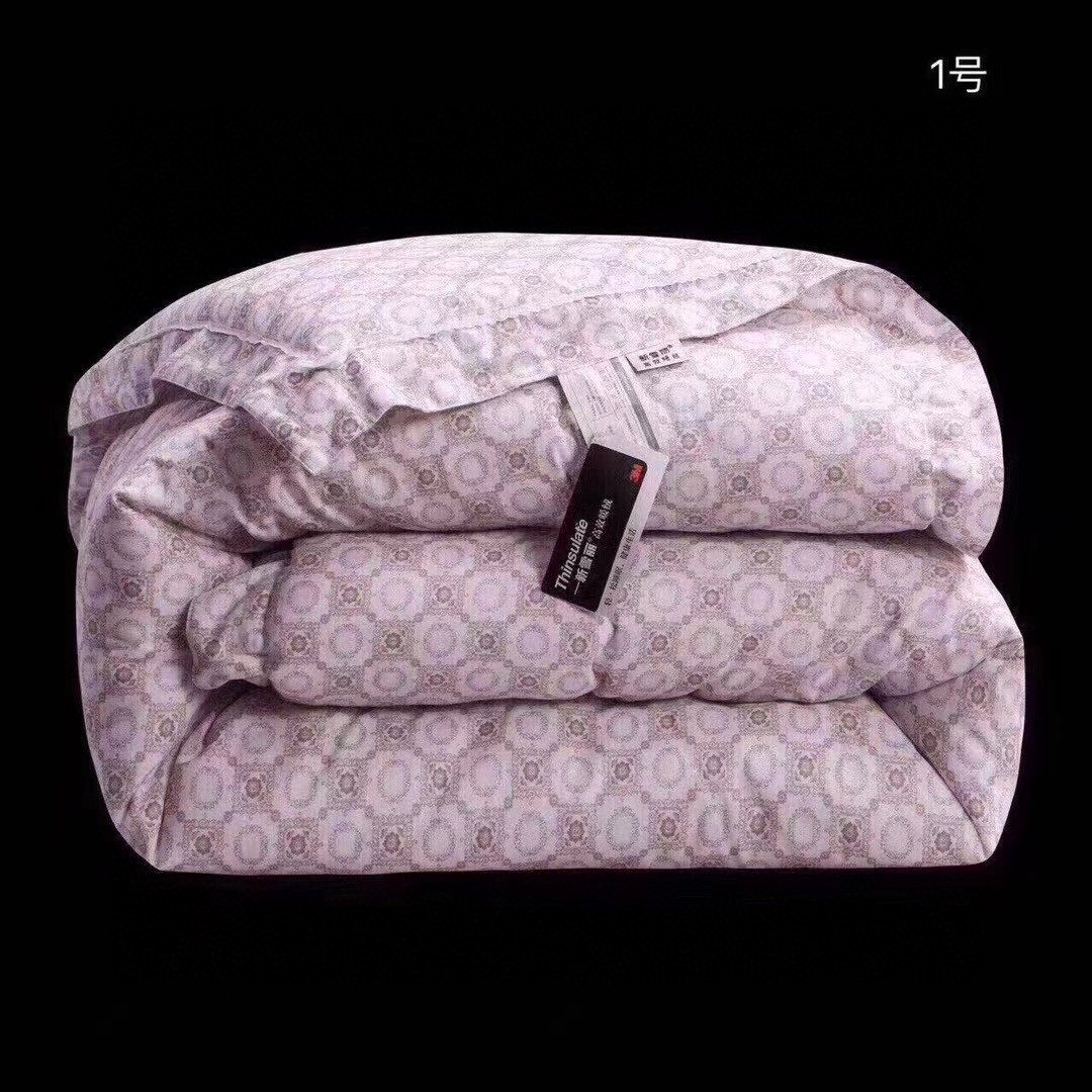 新雪丽髙效暖绒纤维被子被芯花型多时尚大气柔软细腻气质宽边耐用