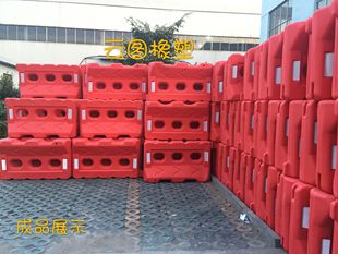 云图交通设施塑料三孔水马围栏水马隔离墩塑料水马护栏水马盖子