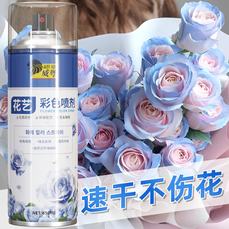 【花艺喷漆】鲜花店铺专用漆图片