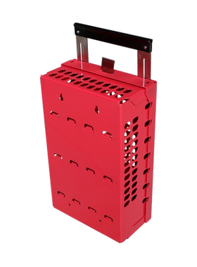 便携式大型设备集群共锁箱多人锁定安全管理壁挂12 group lockout