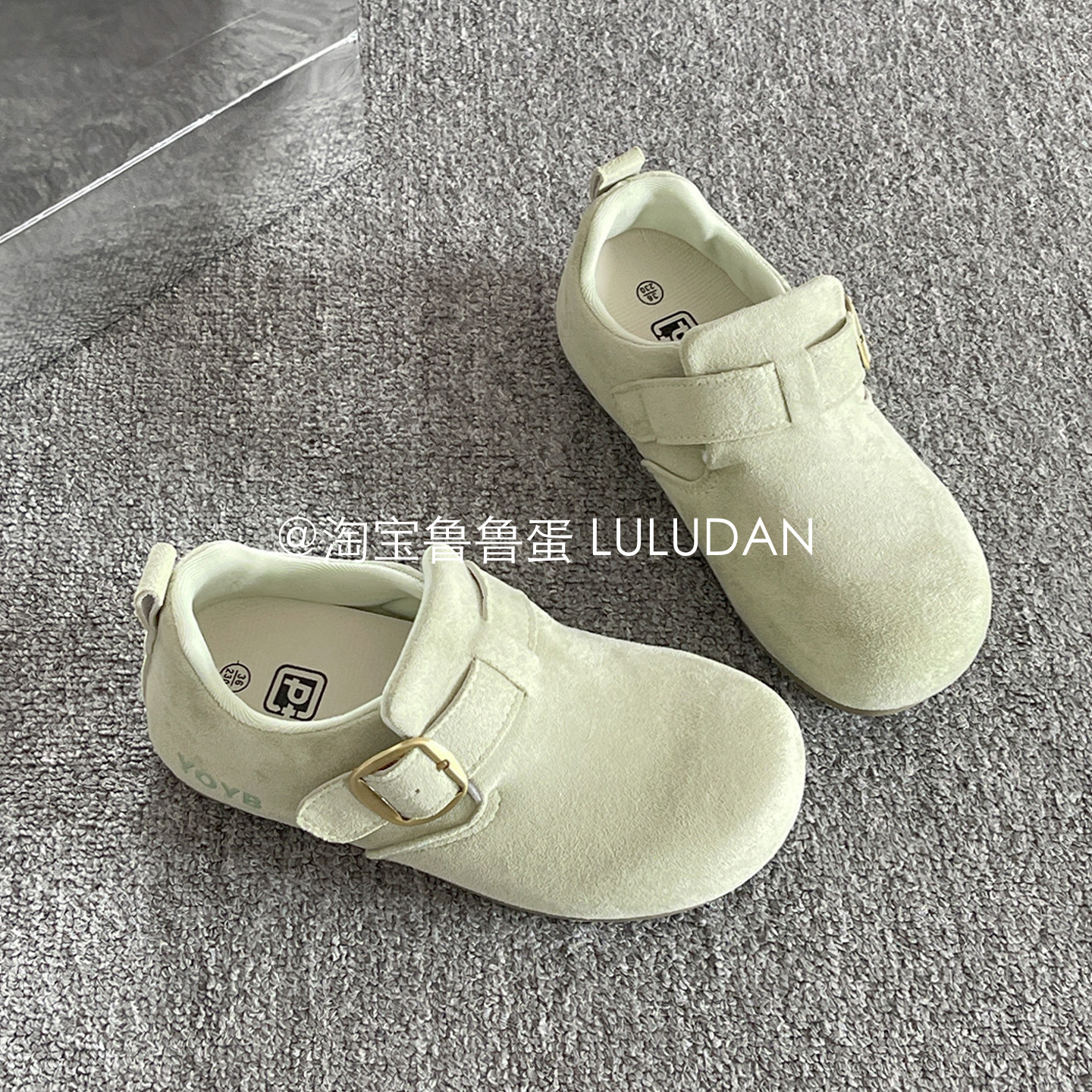 鲁鲁蛋 早春勃肯鞋2026年新款鞋子女ins潮百搭小众板鞋运动休闲鞋,女鞋,时尚休闲鞋,淘宝优惠券,粉丝福利购,淘宝优惠卷