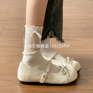 英伦风浅口单鞋女2026新款春季玛丽珍女鞋小皮鞋百搭配裙子休闲鞋