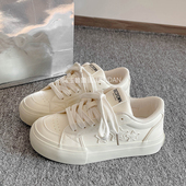 女款 2026新款 春季 鲁鲁蛋 休闲鞋 子星星板鞋 厚底小白鞋 百搭chic鞋