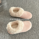 鲁鲁蛋 保暖加绒勃肯鞋女2025新款爆款冬季毛毛休闲二棉鞋雪地靴