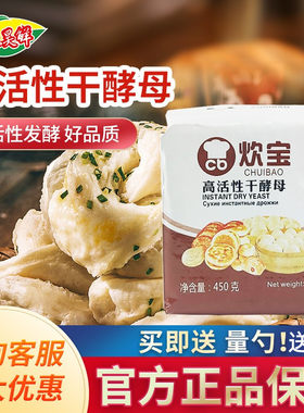 安琪炊宝酵母高活性快速发酵450g