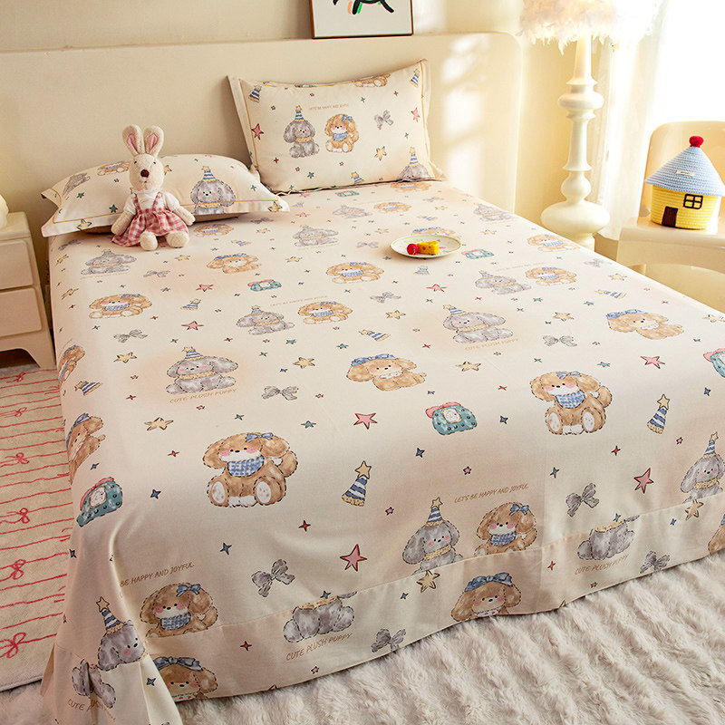 定做订制全棉纯棉加厚磨毛榻榻米床单大炕单高低床卡通被单高低床,床上用品,床单,淘宝优惠券,粉丝福利购,淘宝优惠卷