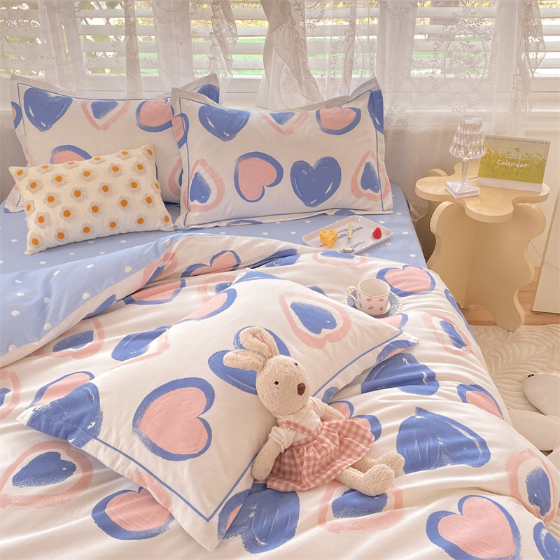 定做订制全棉纯棉磨毛四件套榻榻米高低床包组上下铺卡通婴幼儿童