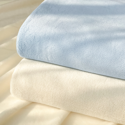 订制加厚纯色牛奶绒床笠