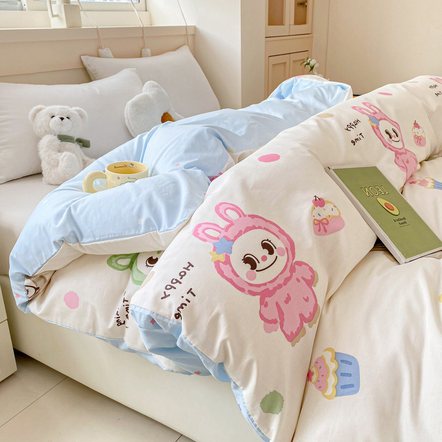 100%全棉被套纯棉被罩定做订制