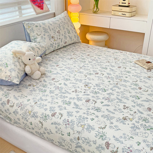 定做订制100全棉纯棉床笠