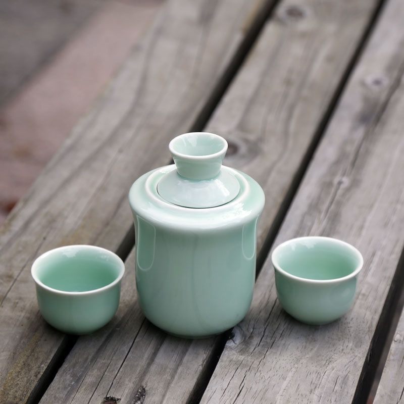 陶瓷温酒器一壶两杯温酒神器传统温酒烫酒热酒套装黄酒白酒温酒,餐饮具,温酒器,淘宝优惠券,粉丝福利购,淘宝优惠卷