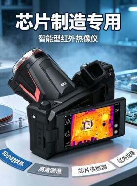高德智感 PS610芯片制造 红外热像仪精准测温高清成像AI语音识别