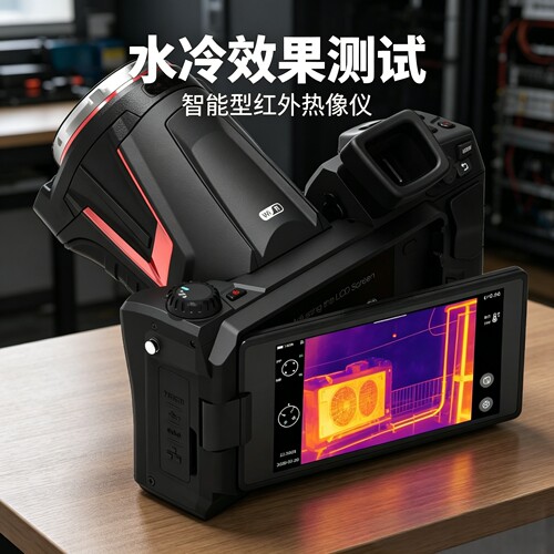 高德智感 PS610水冷效果测试精准测温高清成像640*480高清分辨率