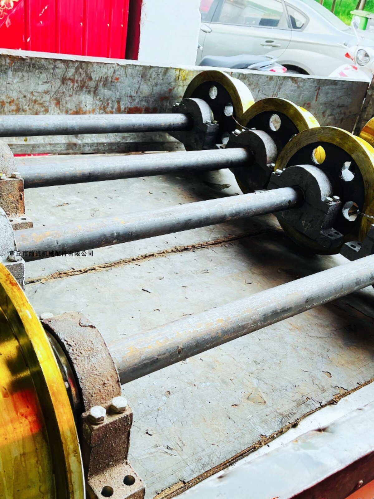 新品t型轮单边轮轨道轮重型h轨道轮火车轮高铁轮托轮地铁轮平轮车