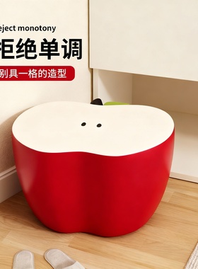 创意苹果造型红色可爱家居摆件