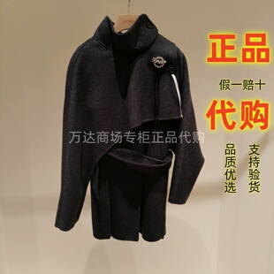 AIVEI艾薇2026冬季新品设计感毛呢大衣XSV7D19B