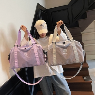 手提行李包可上飞机登机专用女士高颜值大容量初高中生住校旅行包