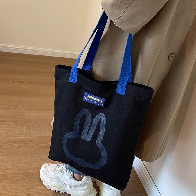 单肩韩版通勤小清新风百搭布袋包