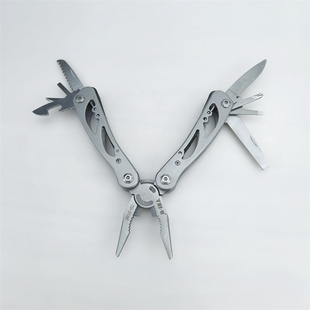 户外刀随身工具迷你瑞士多功能尖嘴钳子折叠水果刀锯锉刀开瓶器