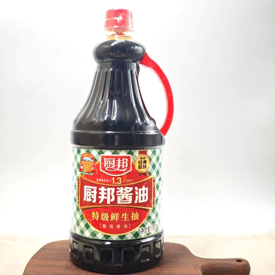 厨邦酱油1.63L特级鲜生抽