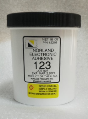 美国电子胶NEA123 紫外线光敏胶Norland Electronic Adhesive123