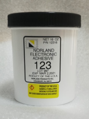美国电子胶NEA123 紫外线光敏胶Norland Electronic Adhesive123