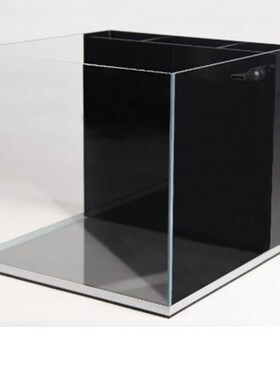 方圆 超白背滤35/40/45/50方海水珊瑚套缸 海水检疫缸 桌面微缸