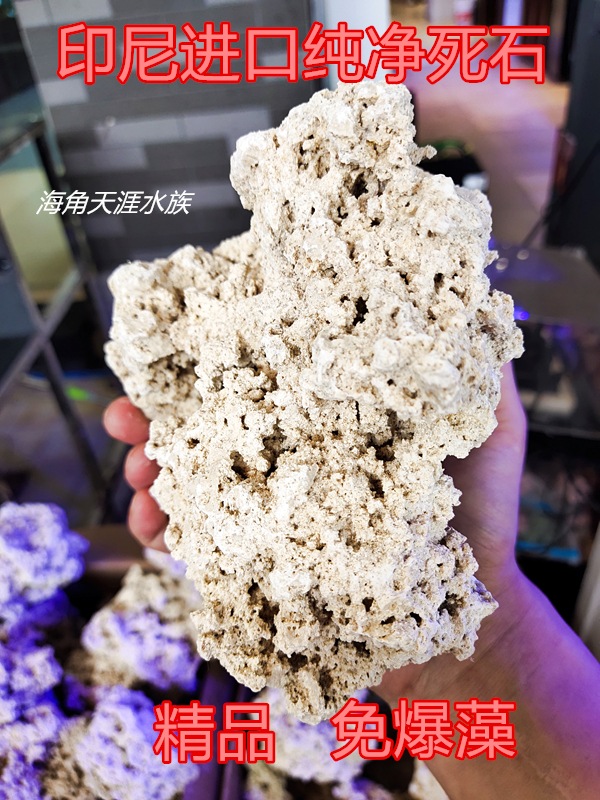 印尼进口纯净海缸代替天然造景石