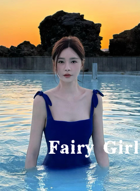 沈梦辰同款泳衣女高级感连体连体泳衣女2024年爆款泡温泉度假泳装