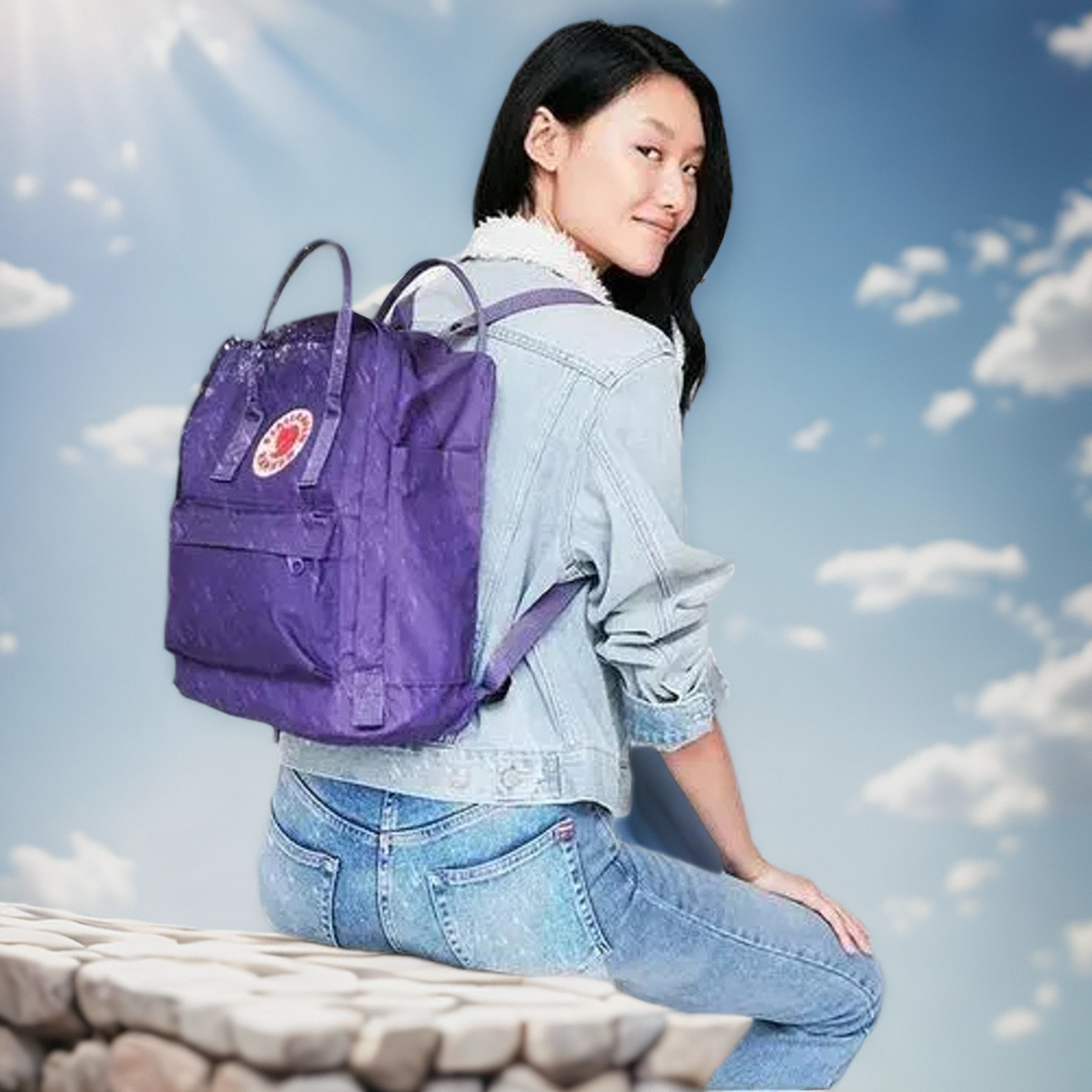 正品北极狐瑞典Fjallraven双肩包kanken电脑背包学生书包旅行轻便