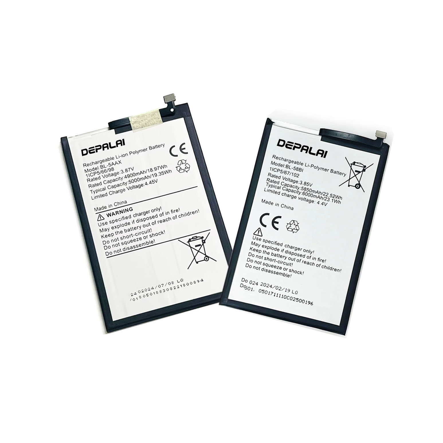 BL-5AAi 5AAX 5ABi适用于传音5ABX 44FX 49Ni电池49Si 49SX 58Bi